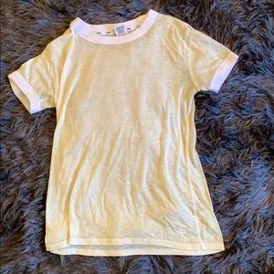 PINK yellow light weight shirt